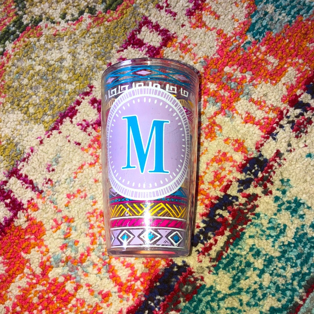 Tervis tumbler 16oz M monogram